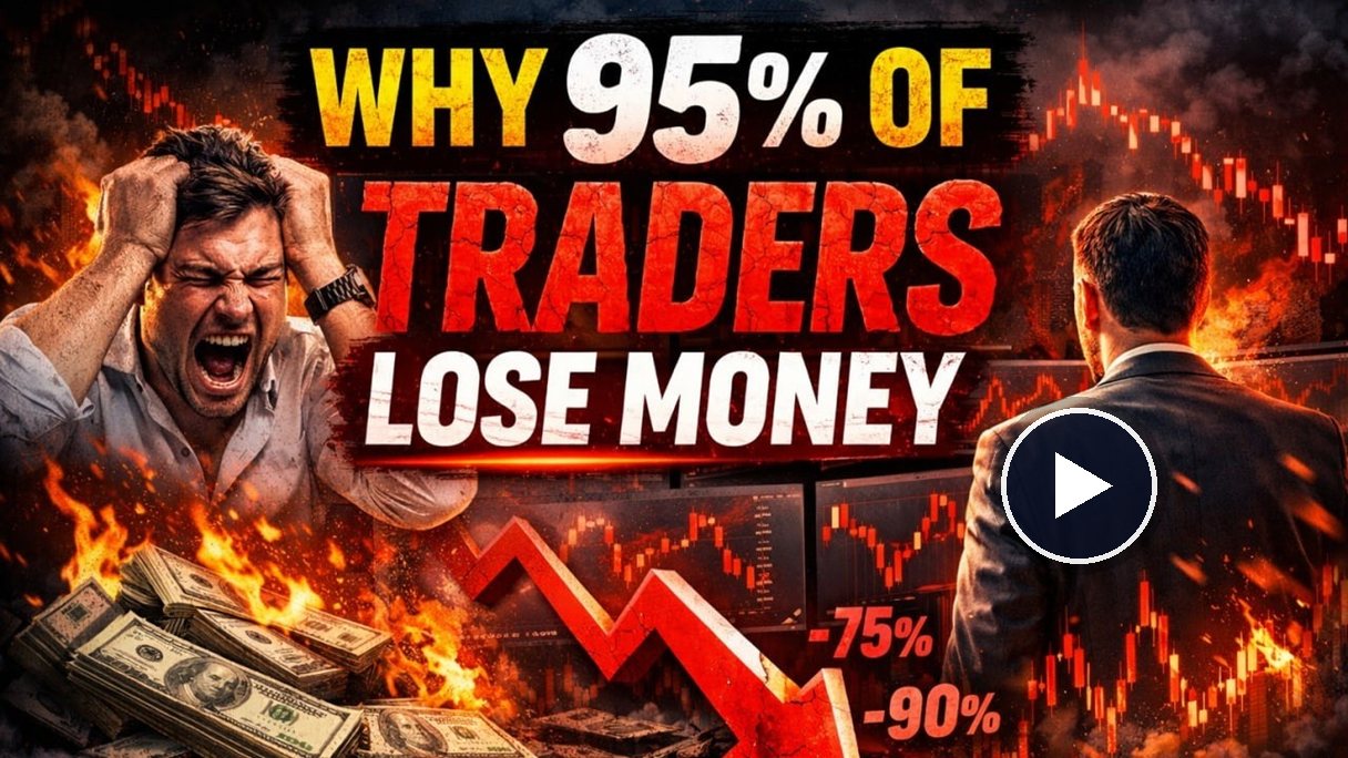 Why 95% of traders lose money